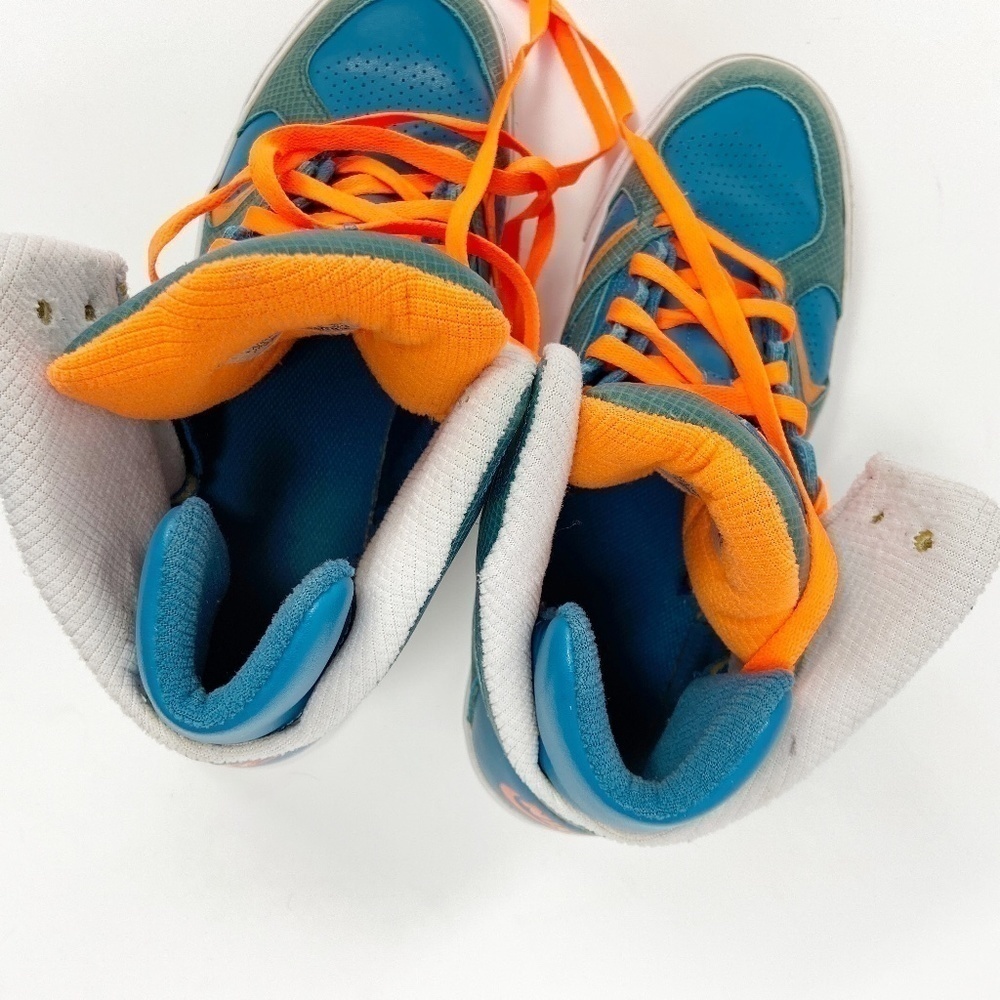 NIKE | Auto Flight High Top Sneaker Teal Blue 10.5 - Picture 7 of 10